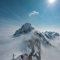 Schitechnischer Zusammenschluss durch/über das Ruhegebiet K*** (Tirol)